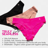Blush Seamless Briefs 10 for $160