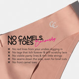 CiCi Pink Seamless Briefs 5 for $98