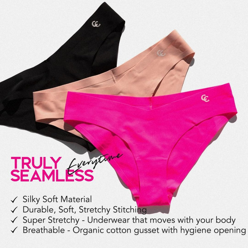 CiCi Pink Seamless Briefs 10 for $160